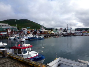 Der Hafen von Húsavík